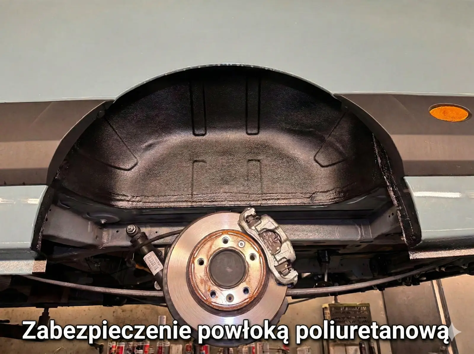 Nadkole zabezpieczone powłoką poliuretanową